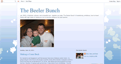 Desktop Screenshot of beelerbunch.blogspot.com