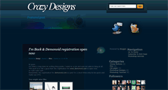 Desktop Screenshot of crazy4designs.blogspot.com