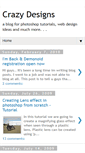 Mobile Screenshot of crazy4designs.blogspot.com