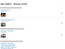 Tablet Screenshot of maxweber-beautyartist.blogspot.com
