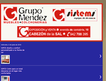 Tablet Screenshot of grupomendez.blogspot.com