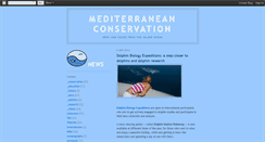 Desktop Screenshot of mediterraneanconservation.blogspot.com