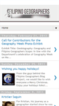 Mobile Screenshot of filipinogeographers.blogspot.com