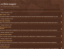 Tablet Screenshot of exlibrismagnis.blogspot.com