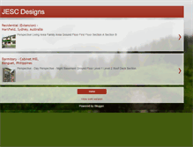 Tablet Screenshot of jescdesigns.blogspot.com
