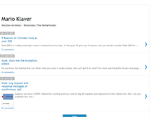 Tablet Screenshot of marioklaver.blogspot.com