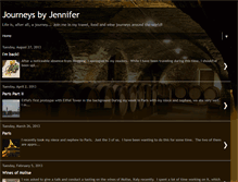 Tablet Screenshot of journeysbyjennifer.blogspot.com