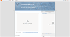 Desktop Screenshot of convivenciayescuela.blogspot.com