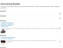 Tablet Screenshot of convivenciayescuela.blogspot.com