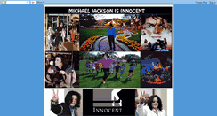 Desktop Screenshot of michaeljacksoneinocente.blogspot.com