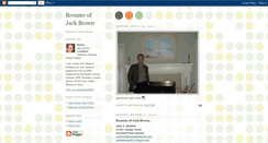 Desktop Screenshot of jackebrown.blogspot.com