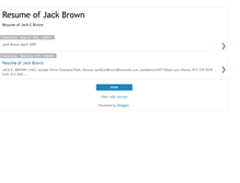 Tablet Screenshot of jackebrown.blogspot.com