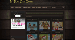 Desktop Screenshot of myplaycitygames.blogspot.com