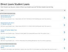 Tablet Screenshot of directloansstudentloans.blogspot.com