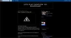 Desktop Screenshot of cashflow101boardgame.blogspot.com