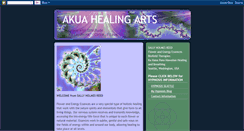 Desktop Screenshot of akuahealingarts.blogspot.com