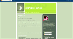 Desktop Screenshot of microbiologistxx.blogspot.com