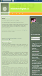 Mobile Screenshot of microbiologistxx.blogspot.com