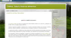 Desktop Screenshot of dieticasalimentacionsaludable.blogspot.com