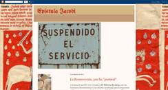 Desktop Screenshot of espistulaiacobi.blogspot.com
