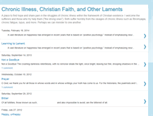 Tablet Screenshot of chronicillnessandchristianfaith.blogspot.com
