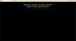 Desktop Screenshot of patent-online.blogspot.com