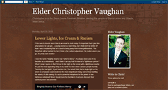 Desktop Screenshot of christopherjeffreyvaughan.blogspot.com