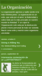 Mobile Screenshot of la-organizacion.blogspot.com