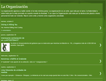 Tablet Screenshot of la-organizacion.blogspot.com