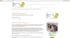 Desktop Screenshot of peaceful-path.blogspot.com