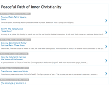 Tablet Screenshot of peaceful-path.blogspot.com