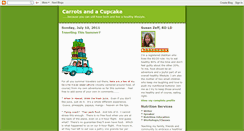 Desktop Screenshot of carrotsandacupcake.blogspot.com