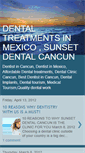 Mobile Screenshot of dentistryincancun.blogspot.com