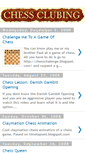 Mobile Screenshot of chessclubing.blogspot.com