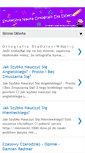 Mobile Screenshot of ortografia-dla-dzieci.blogspot.com