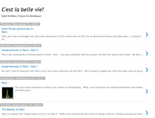 Tablet Screenshot of cestlabellvie.blogspot.com