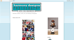 Desktop Screenshot of harmonydesignsphoto.blogspot.com