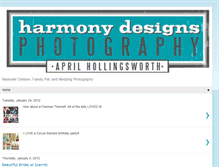 Tablet Screenshot of harmonydesignsphoto.blogspot.com