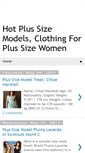 Mobile Screenshot of hotplussizemodels.blogspot.com