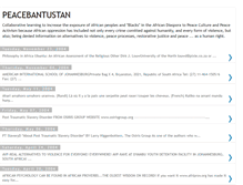 Tablet Screenshot of peacebantustan.blogspot.com