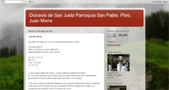 Desktop Screenshot of iglesiadesanjusto.blogspot.com