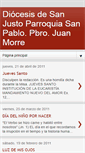 Mobile Screenshot of iglesiadesanjusto.blogspot.com