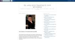 Desktop Screenshot of el-ano-que-trafique-con-mujeres.blogspot.com