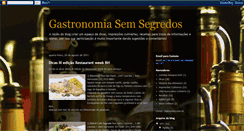 Desktop Screenshot of gastronomiasemsegredos.blogspot.com