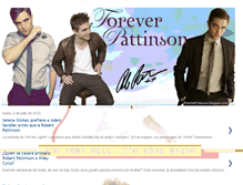 Tablet Screenshot of foreverpattinson.blogspot.com