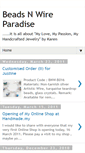Mobile Screenshot of beadsnwireparadise.blogspot.com