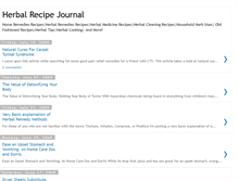 Tablet Screenshot of herbaljournal.blogspot.com