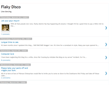 Tablet Screenshot of flakydisco.blogspot.com