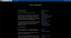 Desktop Screenshot of 365lunches.blogspot.com