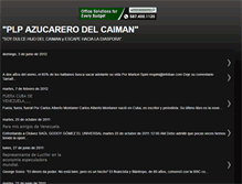 Tablet Screenshot of plpazucarerodelcaiman.blogspot.com